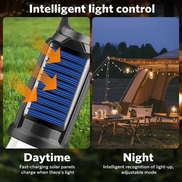 Last Day 49% OFF🔥2025 New Vintage Solar Rechargeable Hooked Camping Light