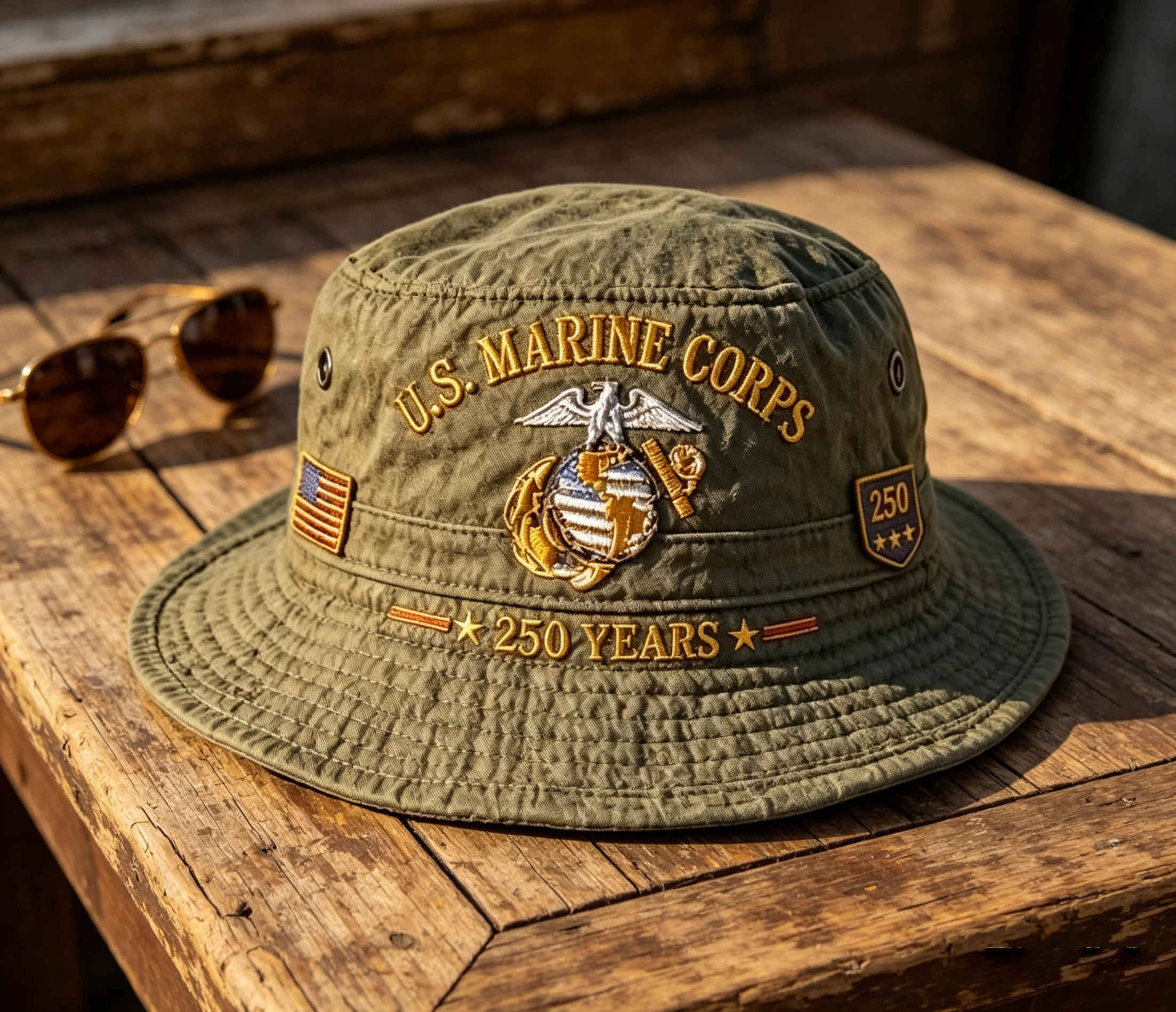 🔥 HOT RELEASE | Salute the Glory! US Military 250th Anniversary Limited Edition Bucket Hats – Hardcore Tactical Style! （ BUY 2 FREE SHIPPING)