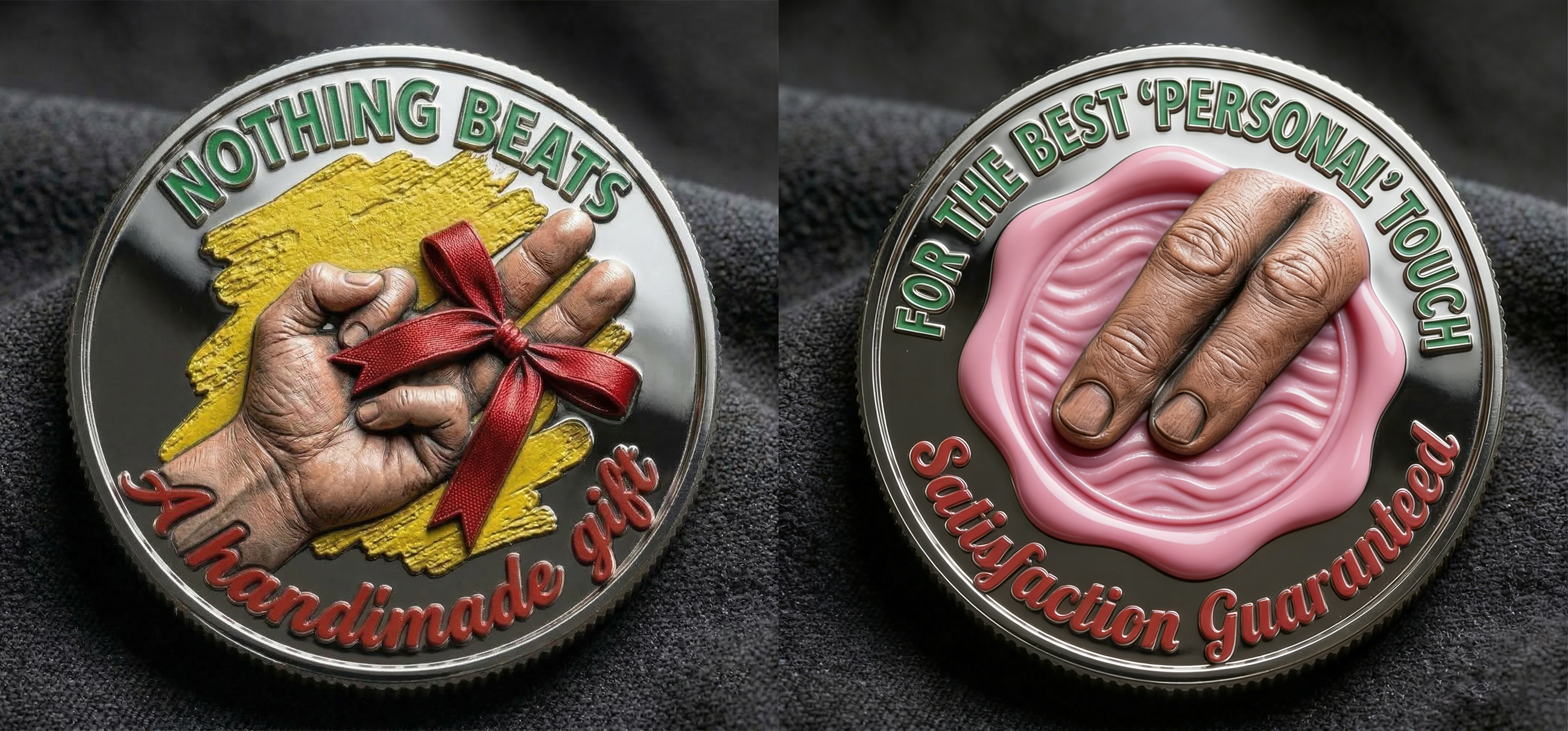 Nothing Beats a Handmade Gift – Hilarious Adult Humor Collectible Coin