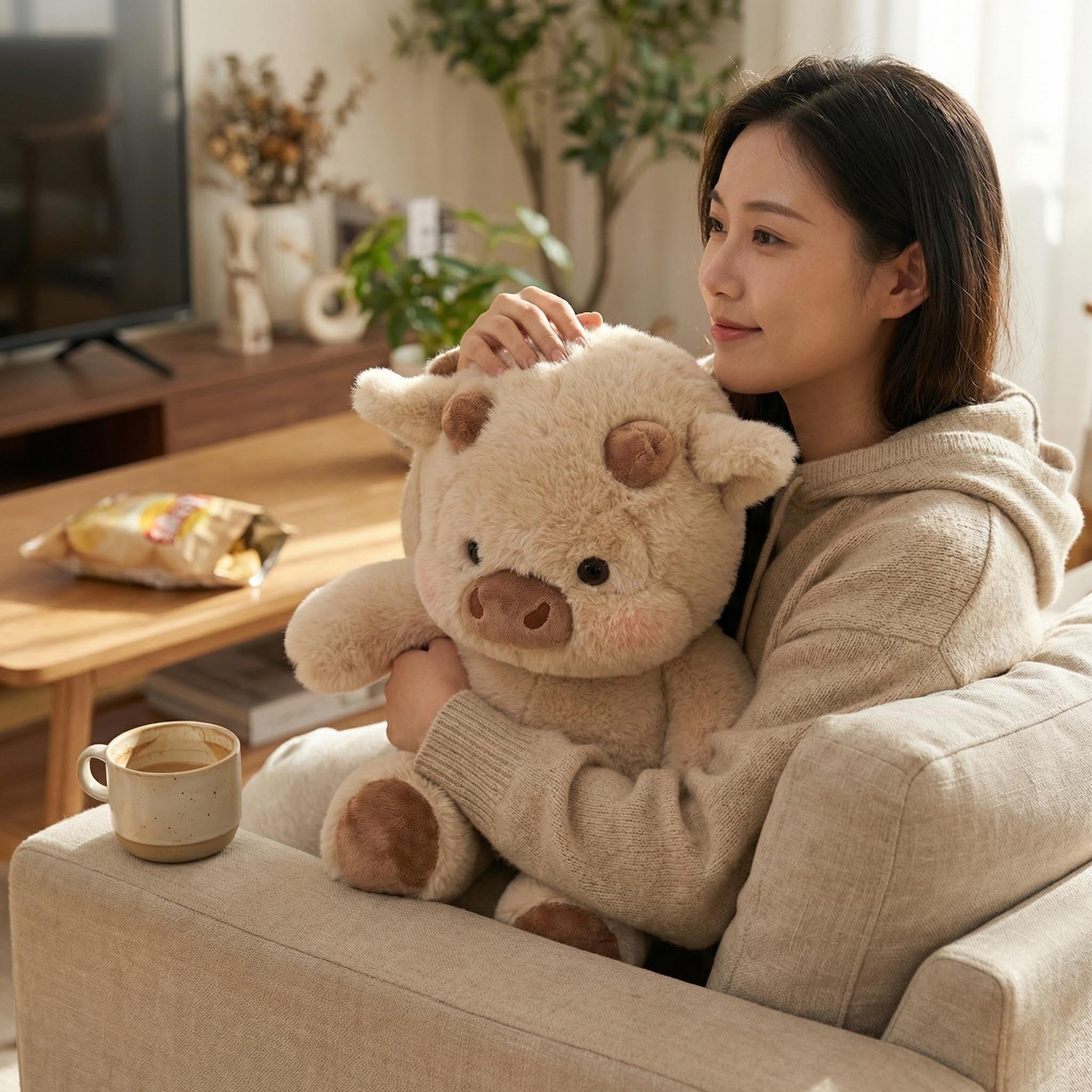 🏆49% OFF🎉Run Series Highland Cow Plush Toy （ BUY 2  FREE SHIPPING)