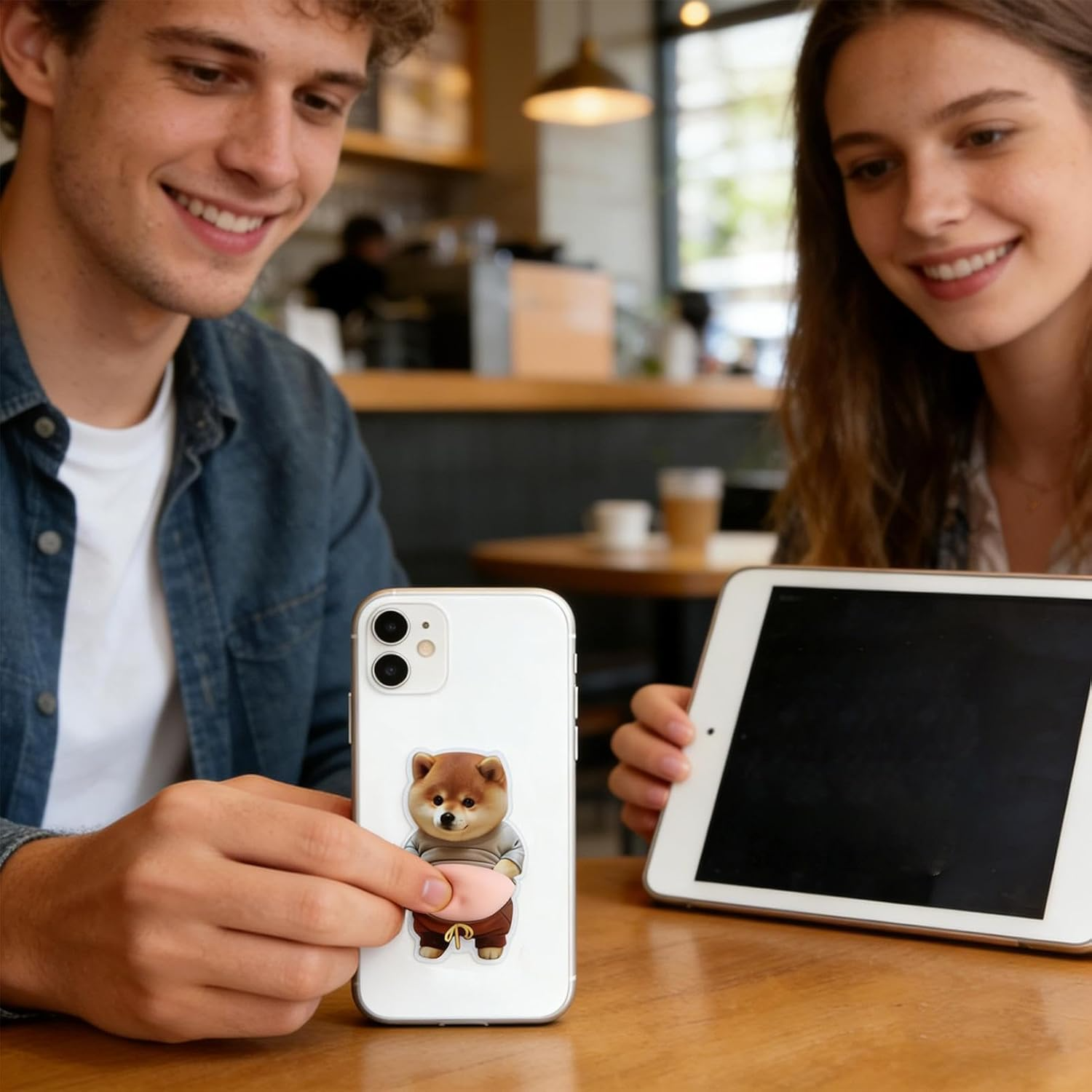 🔥Last Day Sale 49% OFF-6Pcs 3D Dog & Cat Belly Mochi Squishy Stickers, Stress Relief Fidget