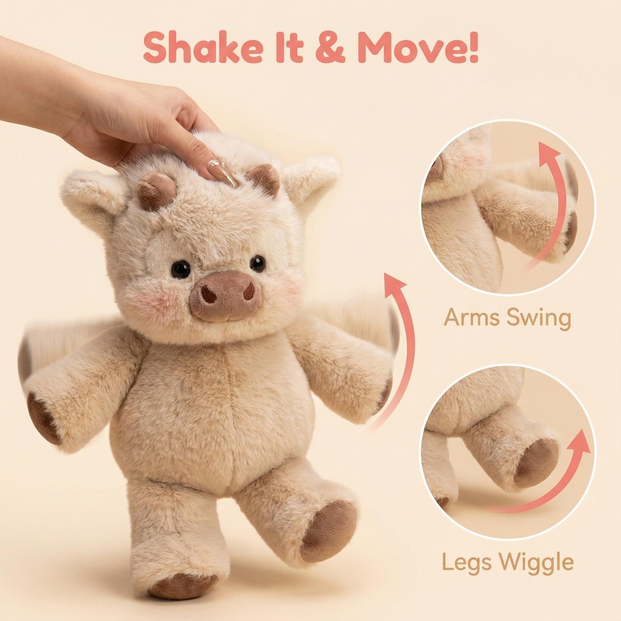 🏆49% OFF🎉Run Series Highland Cow Plush Toy （ BUY 2  FREE SHIPPING)