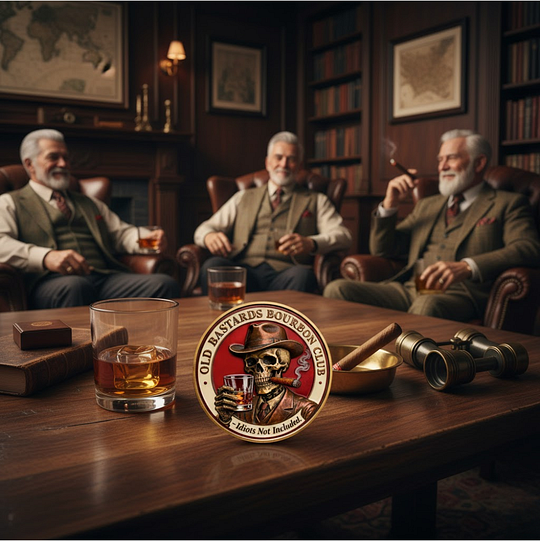 Bourbon Fixes Almost Everything—Idiots Not Included.”