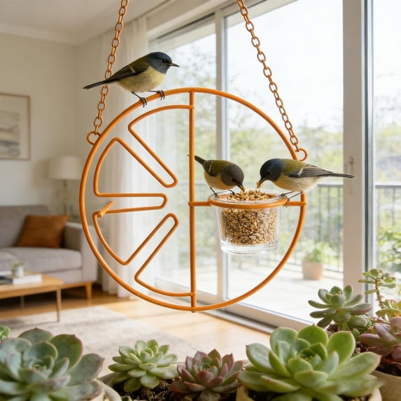 Hanging Metal Orioles Feeders