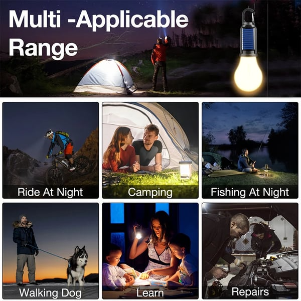 Last Day 49% OFF🔥2025 New Vintage Solar Rechargeable Hooked Camping Light