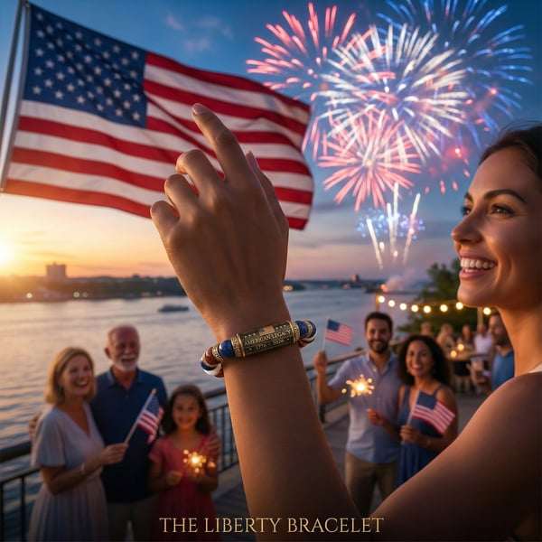 Limited Edition American Legacy Black Obsidian Bracelet