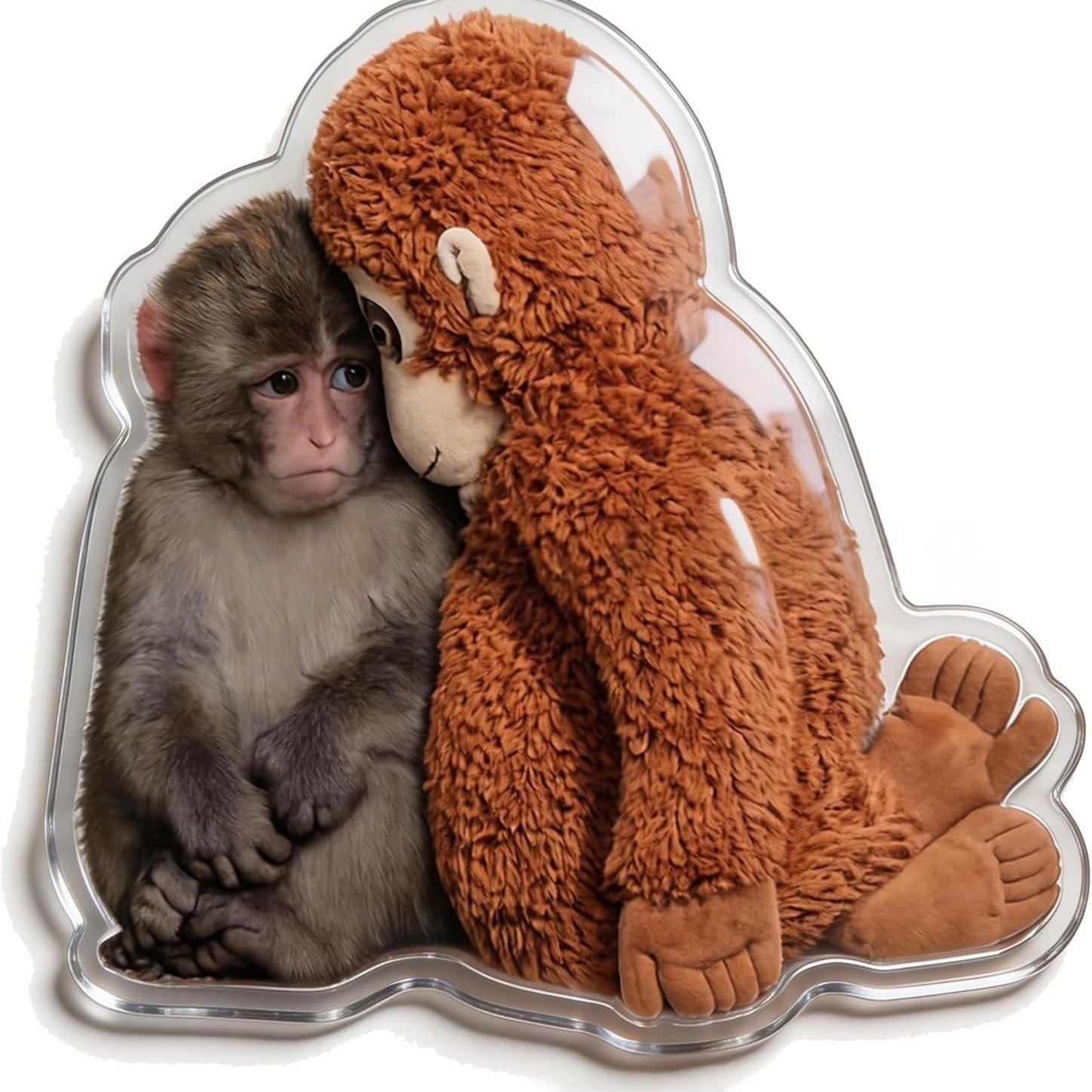 🏆New Year 60% OFF-🐒 Tiny Monkey Comfort Magnets A Little Hug for Your Everyday Life