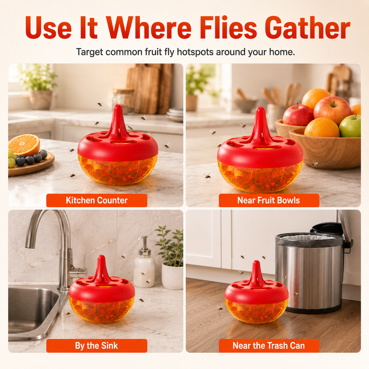 🪰 Say Goodbye to Fruit Flies – 50% OFF Today Only! -Fruit fly and mosquito trap