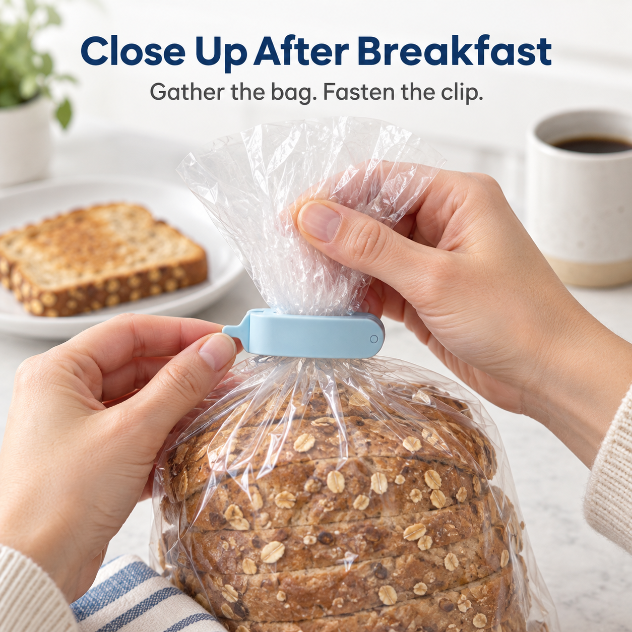 🔥 Small Clip, Big Convenience — Reusable Food Bag Sealing Clips for a Tidier Kitchen! ( FREE SHIPPING)