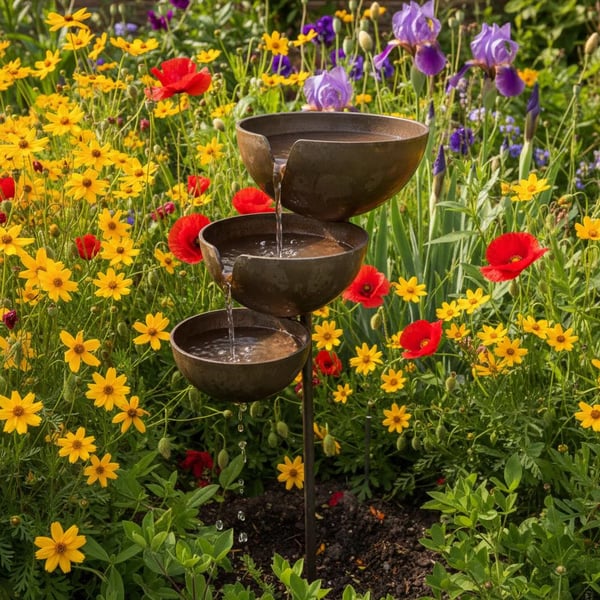 Last Day 50% OFF🔥Bring Life Back To Your Garden – Rain Catcher Bird Bath 🌿🐦(BUY 2 FREE SHIPPING)
