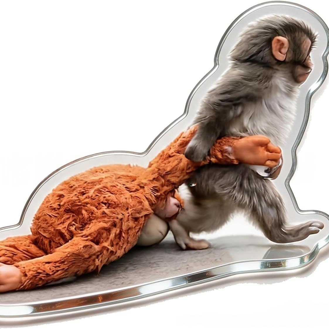 🏆New Year 60% OFF-🐒 Tiny Monkey Comfort Magnets A Little Hug for Your Everyday Life