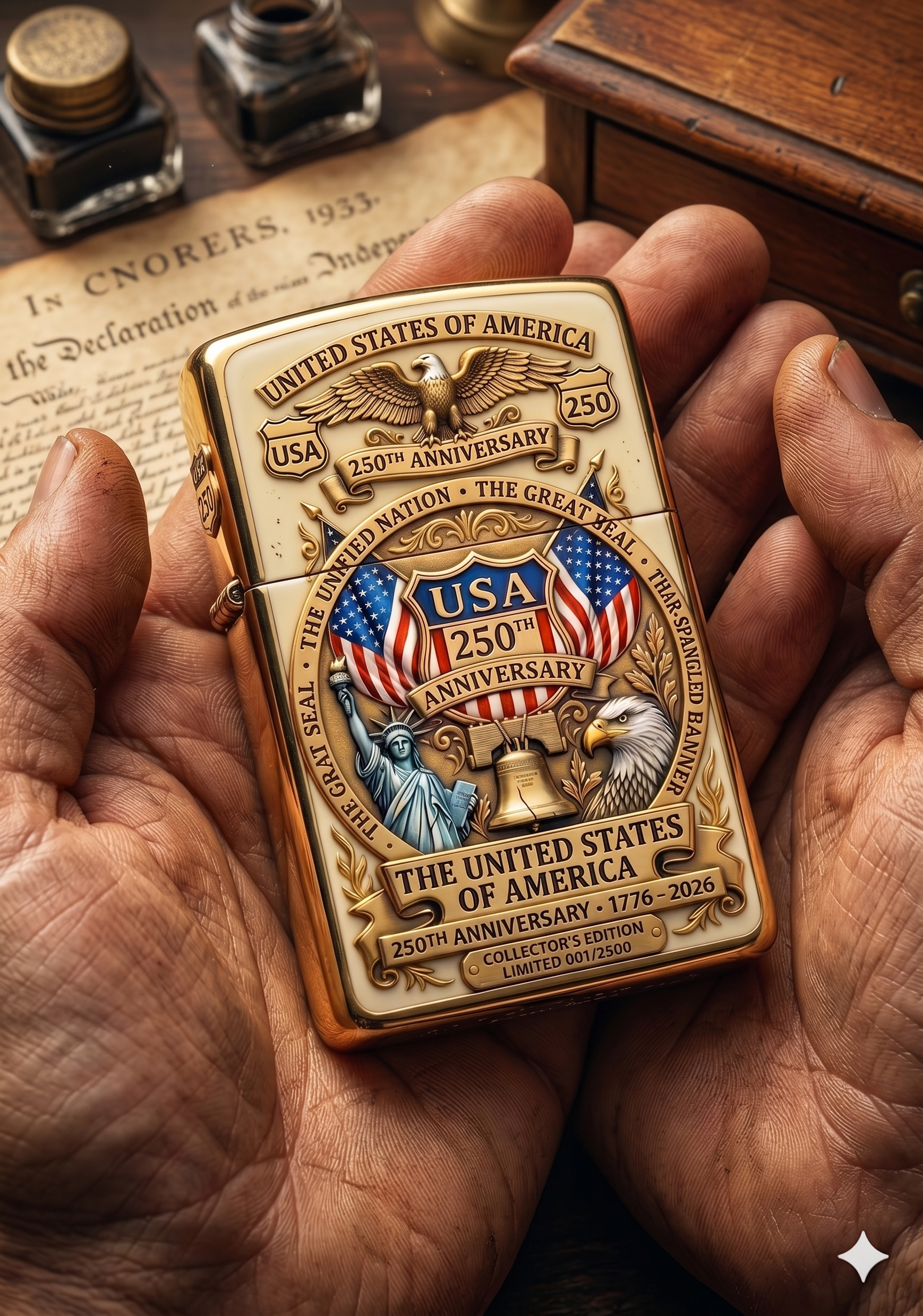 ⚡️Last Day 49% OFF -🎁USA 250th Anniversary Lighter （BUY 2 FREE SHIPPING)