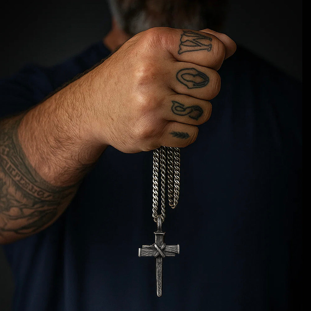 Nailed to the Cross Galatians 2:20 Necklace