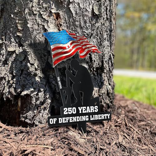 250 Years of Defending Liberty Metal Garden Stake
