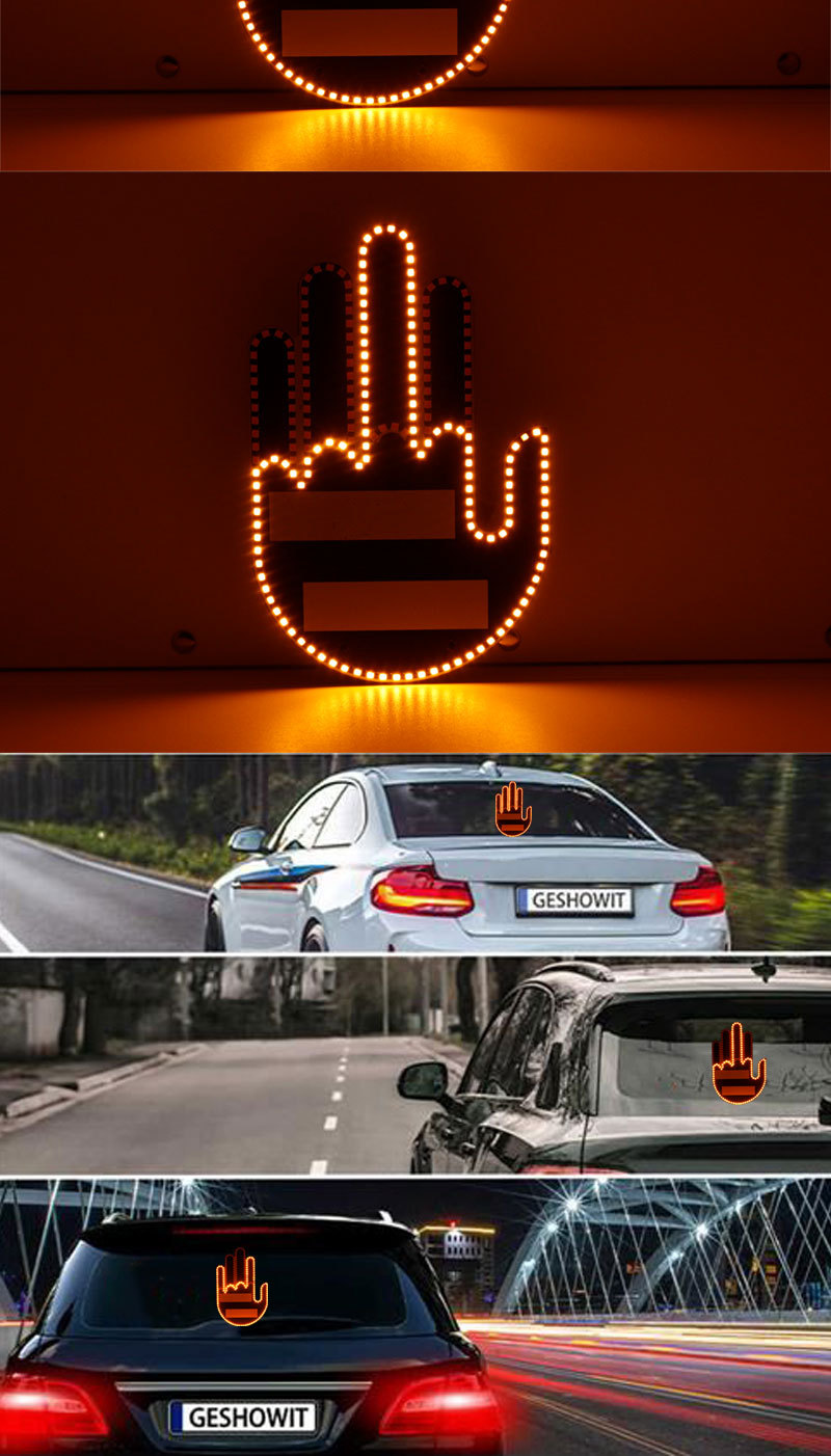 🔥 Hot sale 49% OFF -🔥Car Gesture Light（ buy 3 FREE SHIPPING)