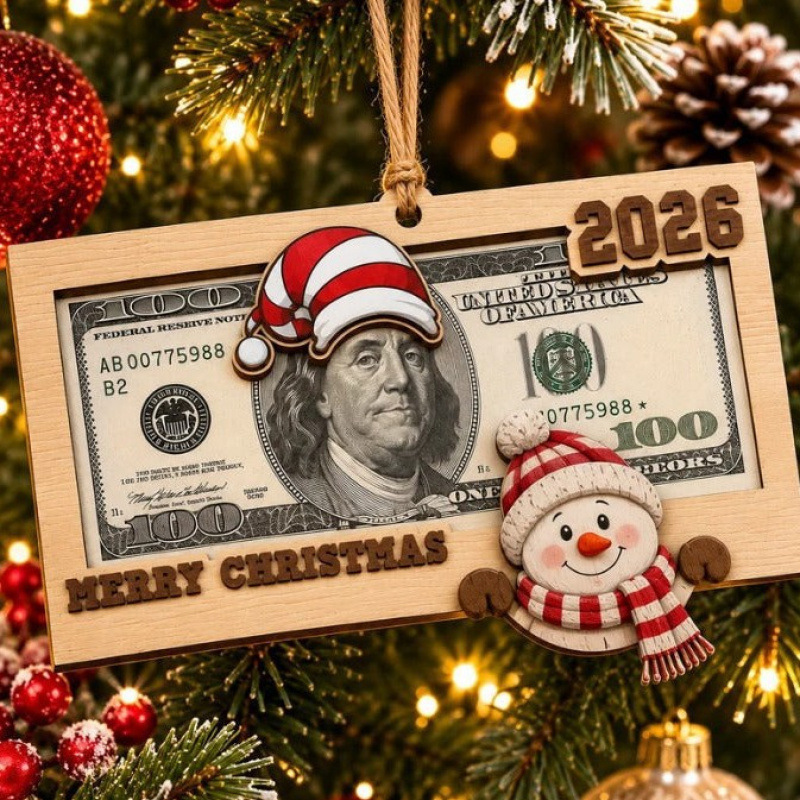 🎁2026 Christmas Money Gift Ornament – A Fun Way to Give Cash for Christmas