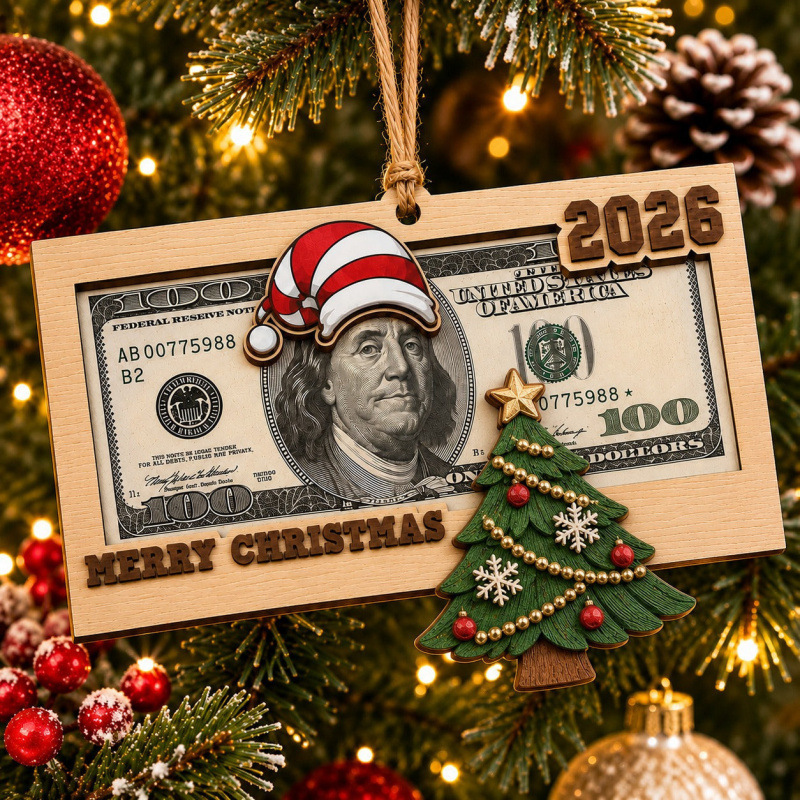 🎁2026 Christmas Money Gift Ornament – A Fun Way to Give Cash for Christmas