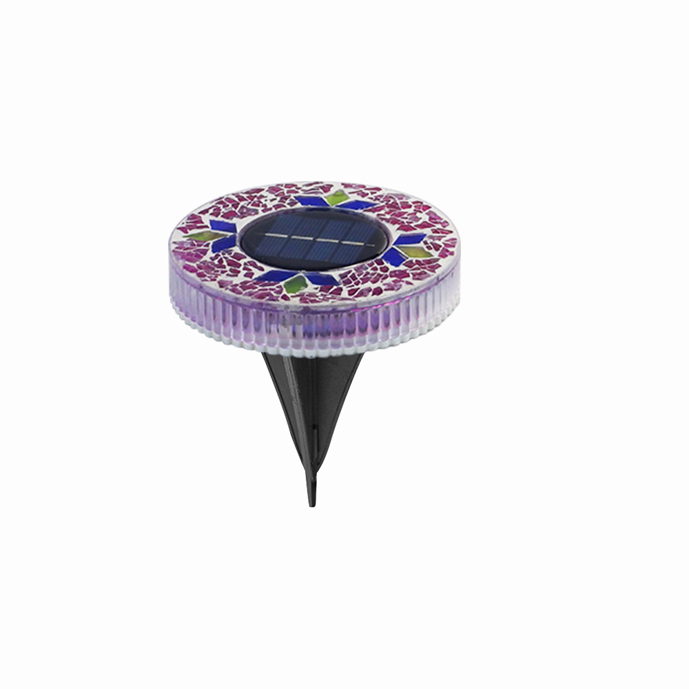 🌟Solara™ Solar Outdoor Mosaic Disk Lights 