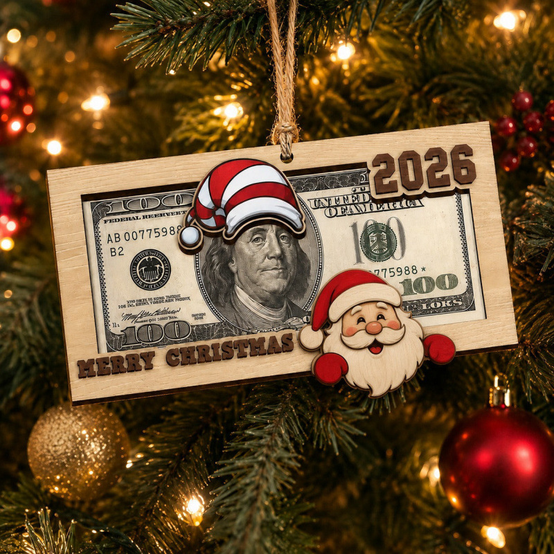 🎁2026 Christmas Money Gift Ornament – A Fun Way to Give Cash for Christmas