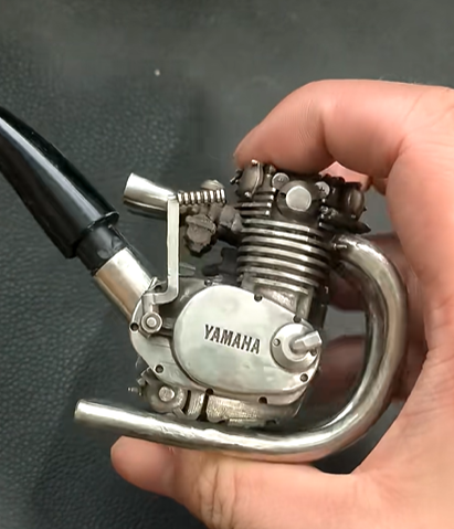 Built for Legends: Yamaha Engine Pipe 🔥