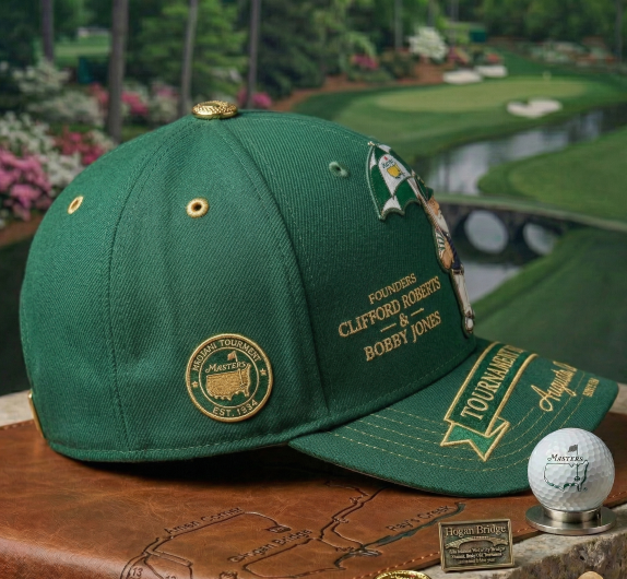 🔥LIMITED EDITION-Masters Tournament Edition Structured Hat – Augusta National Official Style