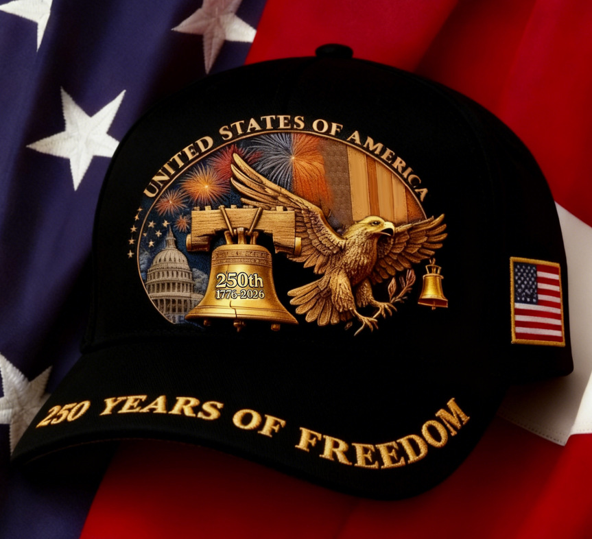 Celebrate 250 Years of Freedom – Limited Edition USA Heritage Hat! 🇺🇸 