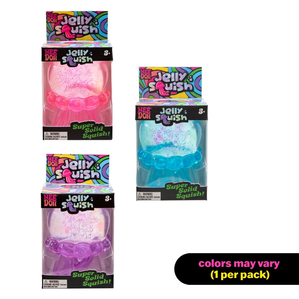 Jelly Squish Sensory Squeeze Toy – Soft Gel-Filled Stress Ball, Stretchy Anxiety Relief Fidget, Calming Portable Toy for Home Office School Travel, Gift for All Ages