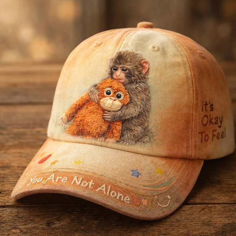 You Are Never Alone Art Print Casual Hat