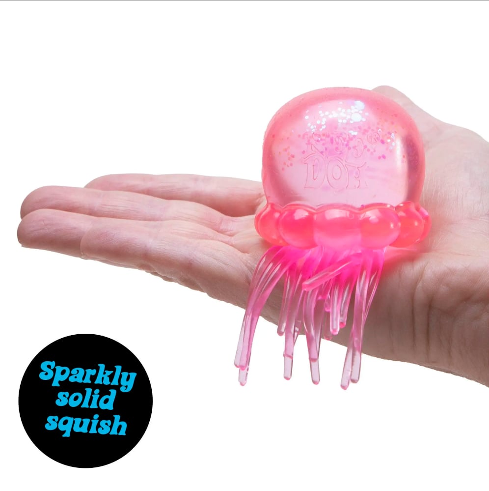 Jelly Squish Sensory Squeeze Toy – Soft Gel-Filled Stress Ball, Stretchy Anxiety Relief Fidget, Calming Portable Toy for Home Office School Travel, Gift for All Ages