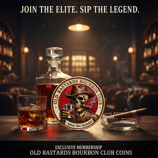 Bourbon Fixes Almost Everything—Idiots Not Included.”