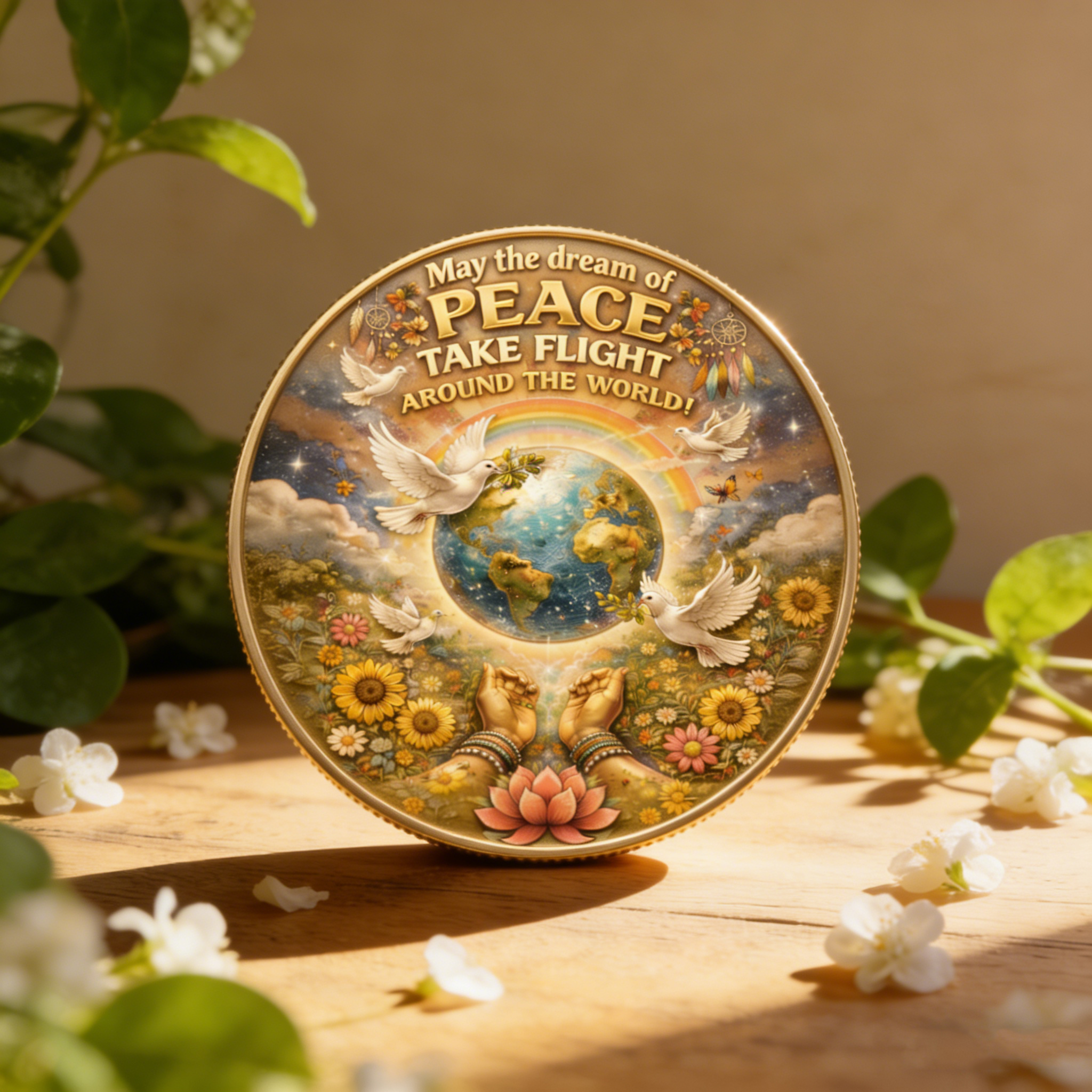 “Even If We Disagree… Kindness Still Matters” – The Peace Coin Everyone Is Talking About