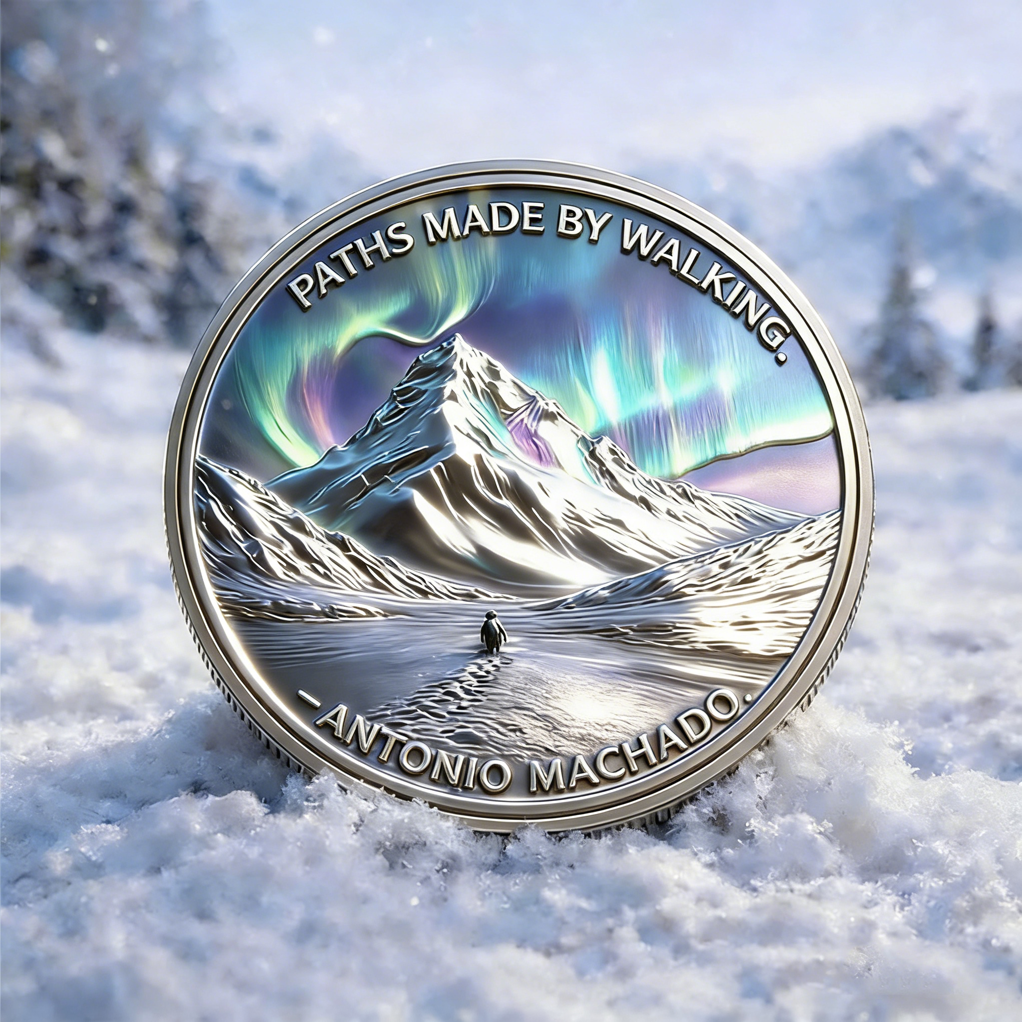 Paths Are Made by Walking But Why Commemorative Coin