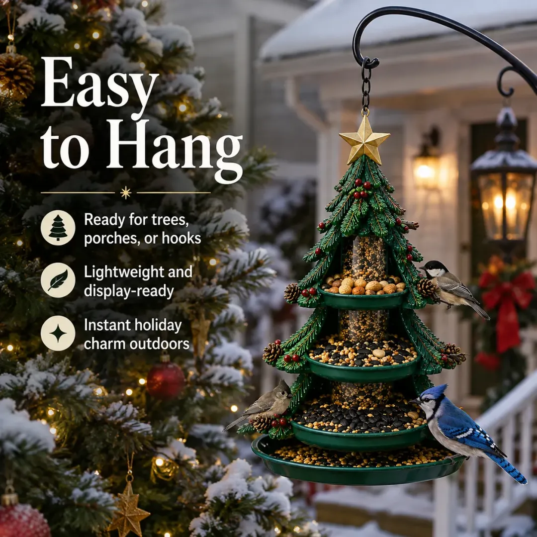 Christmas Bird Feeder Collection