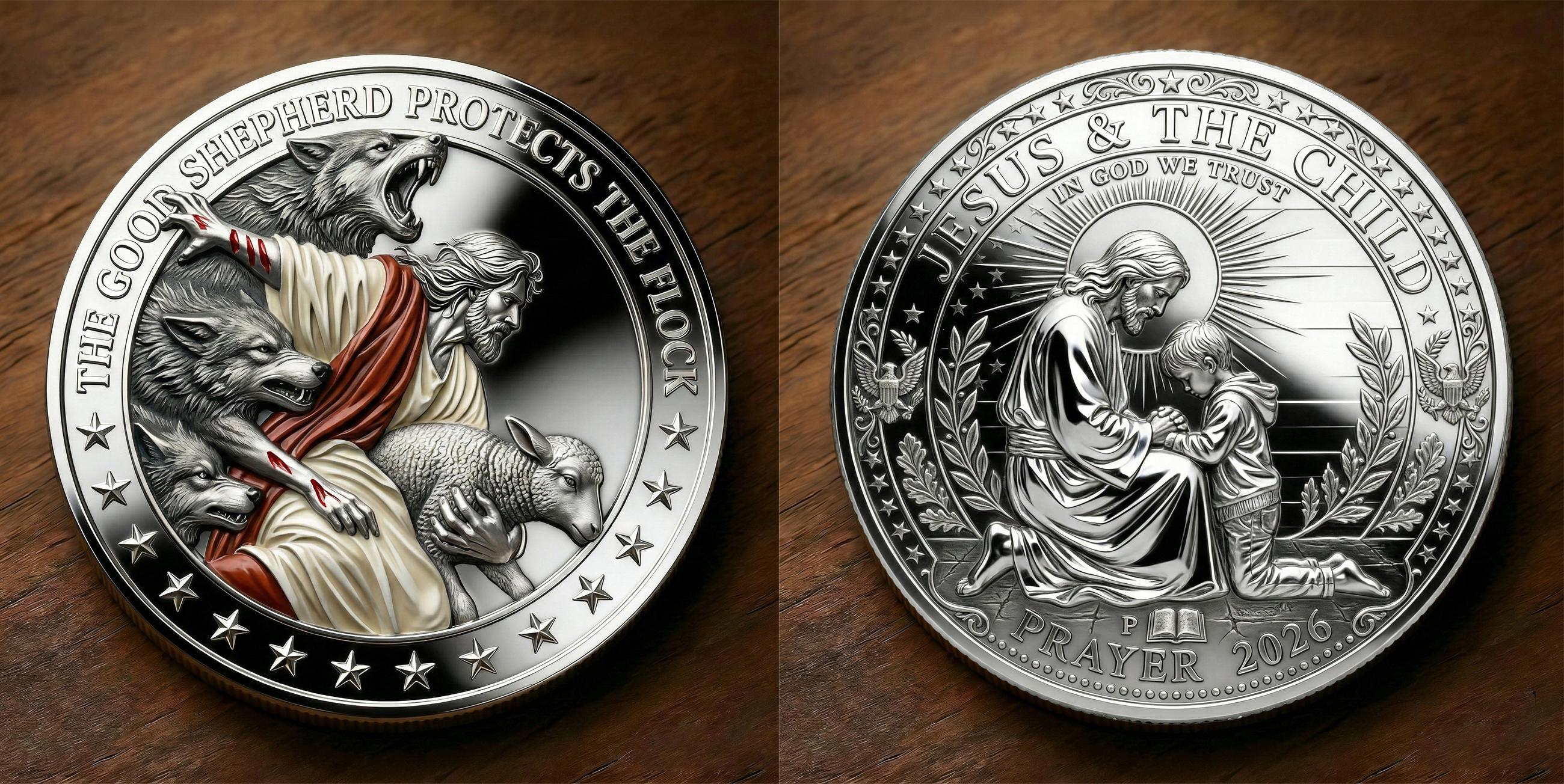 🏆Flash Sale 60% OFF - A Symbol of Unshakable Protection & Infinite Grace 🛡️🙏