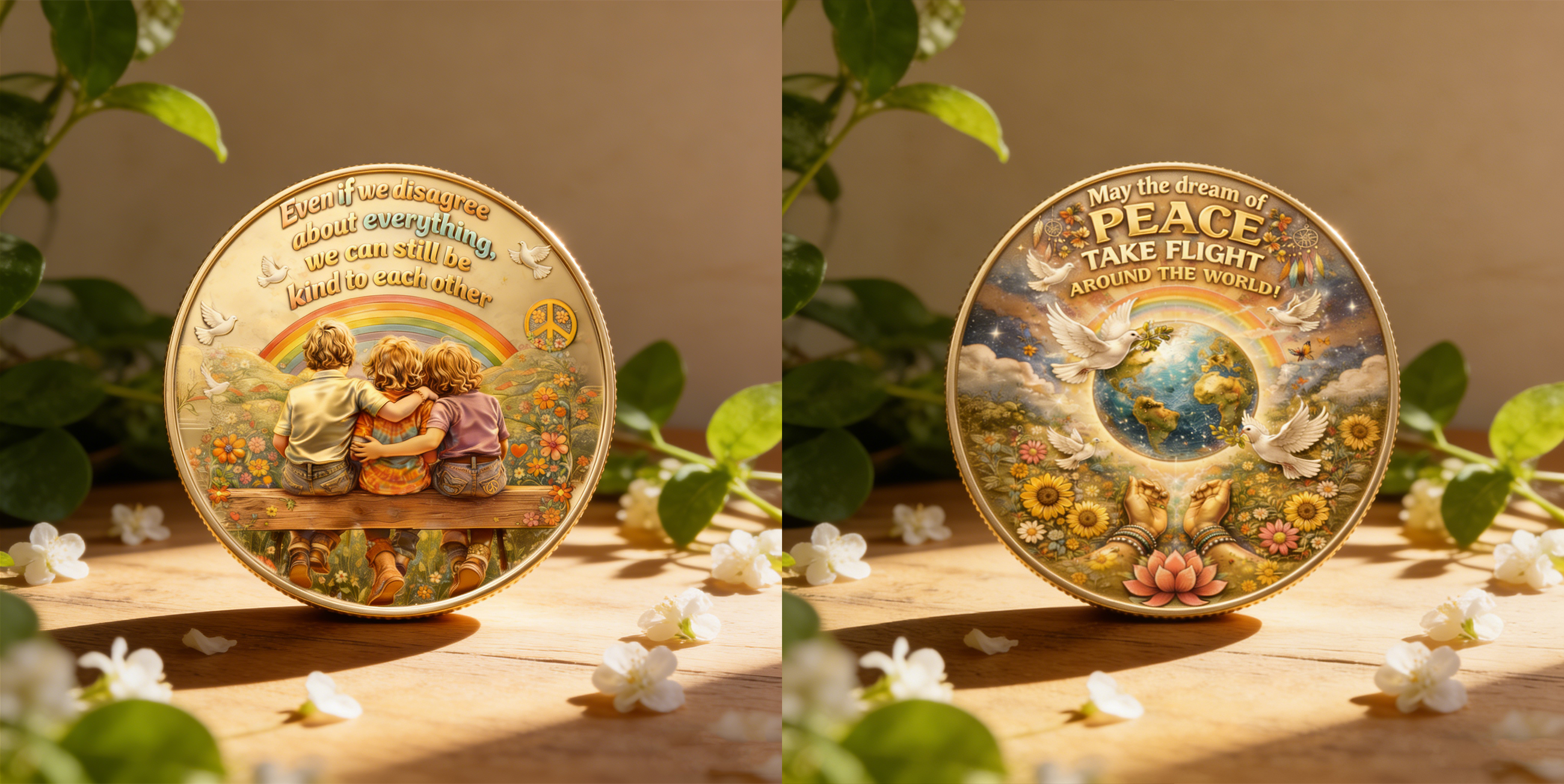 “Even If We Disagree… Kindness Still Matters” – The Peace Coin Everyone Is Talking About