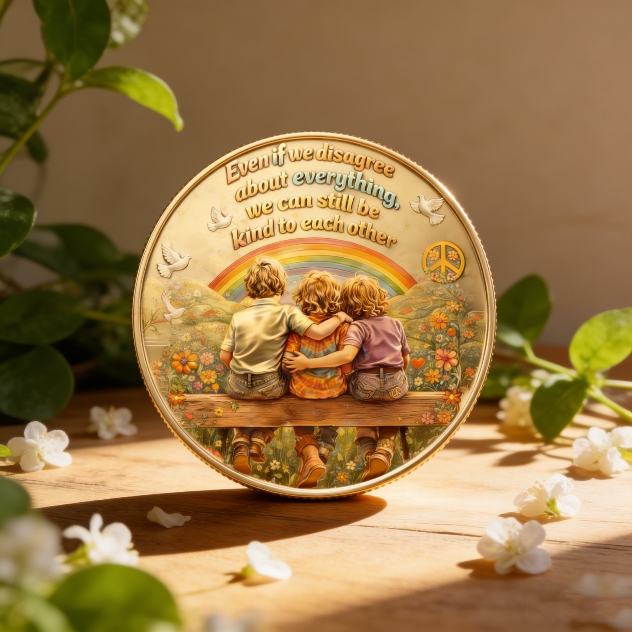 “Even If We Disagree… Kindness Still Matters” – The Peace Coin Everyone Is Talking About