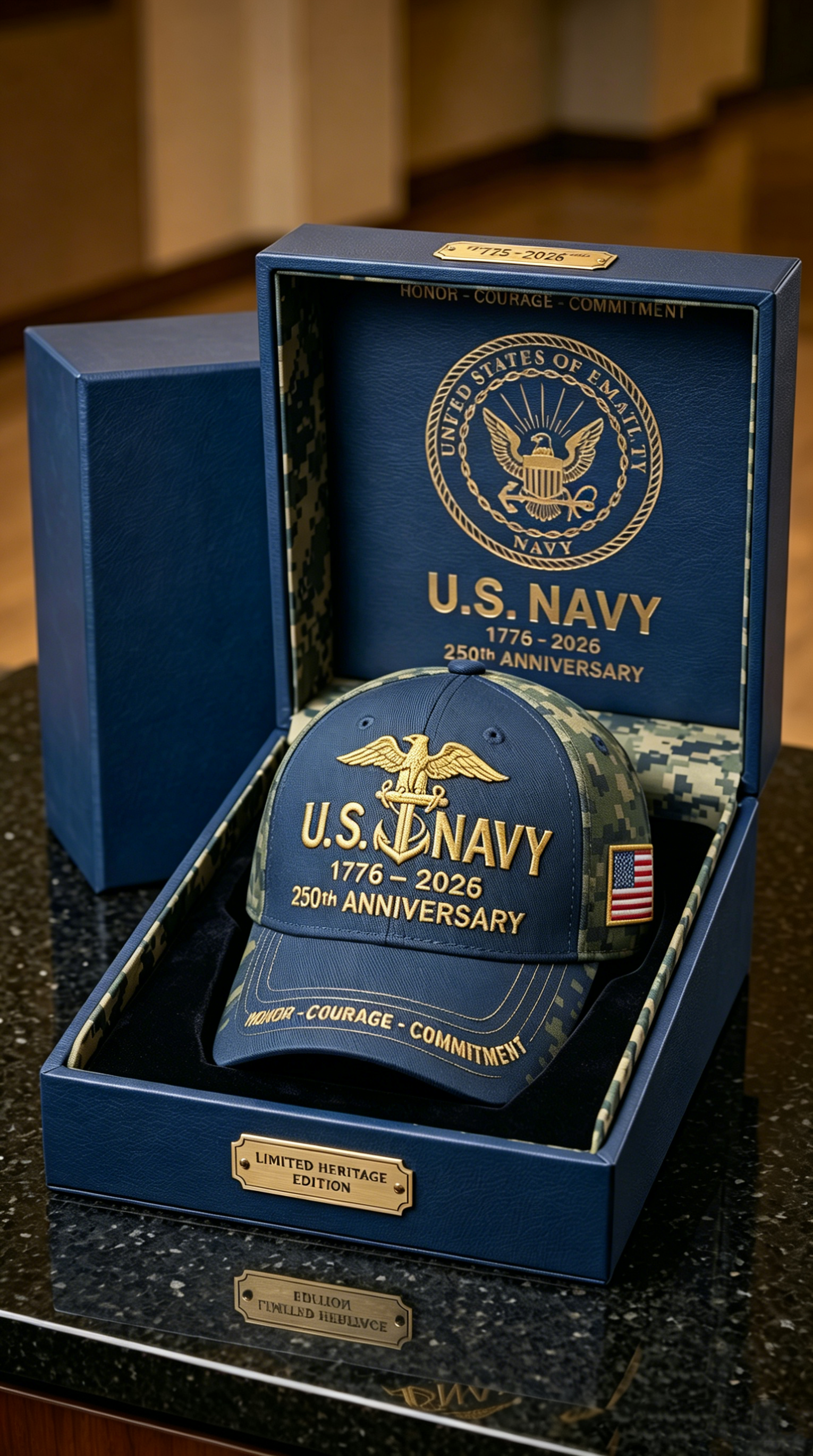 Last Day 49% OFF🔥Carry 250 Years of Honor: The 1776–2026 Limited Heritage Edition Cap.