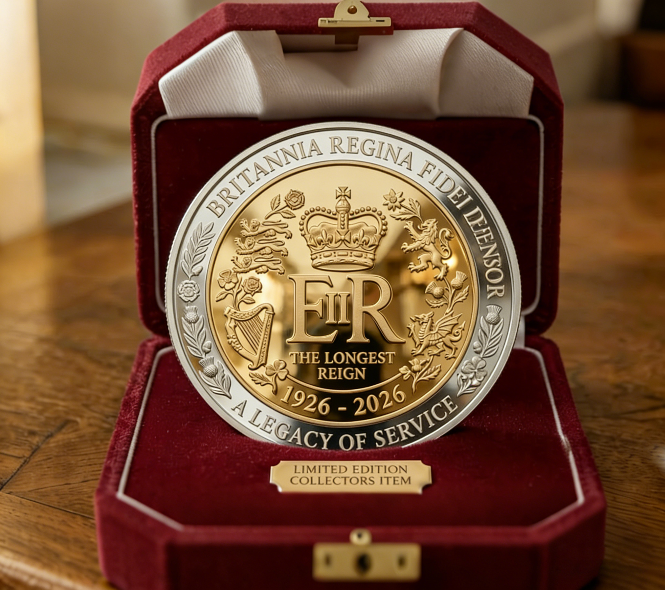 🎉Last Day 49% OFF -Queen Elizabeth II 100th Anniversary Commemorative Coin（1926-2026）