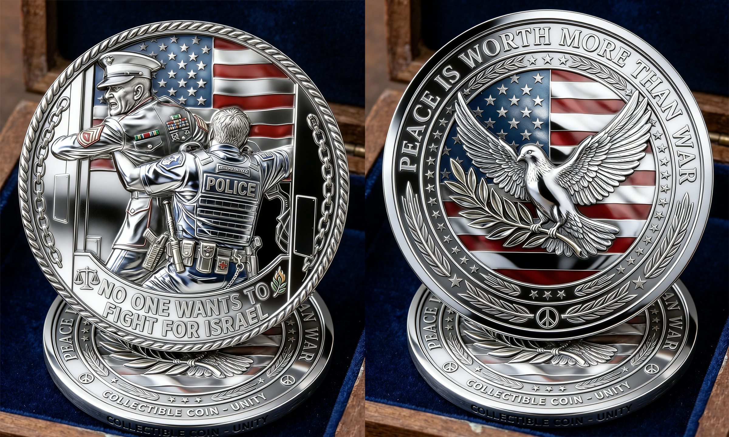 Peace Is Worth More Than War” – A Powerful American Freedom Coin