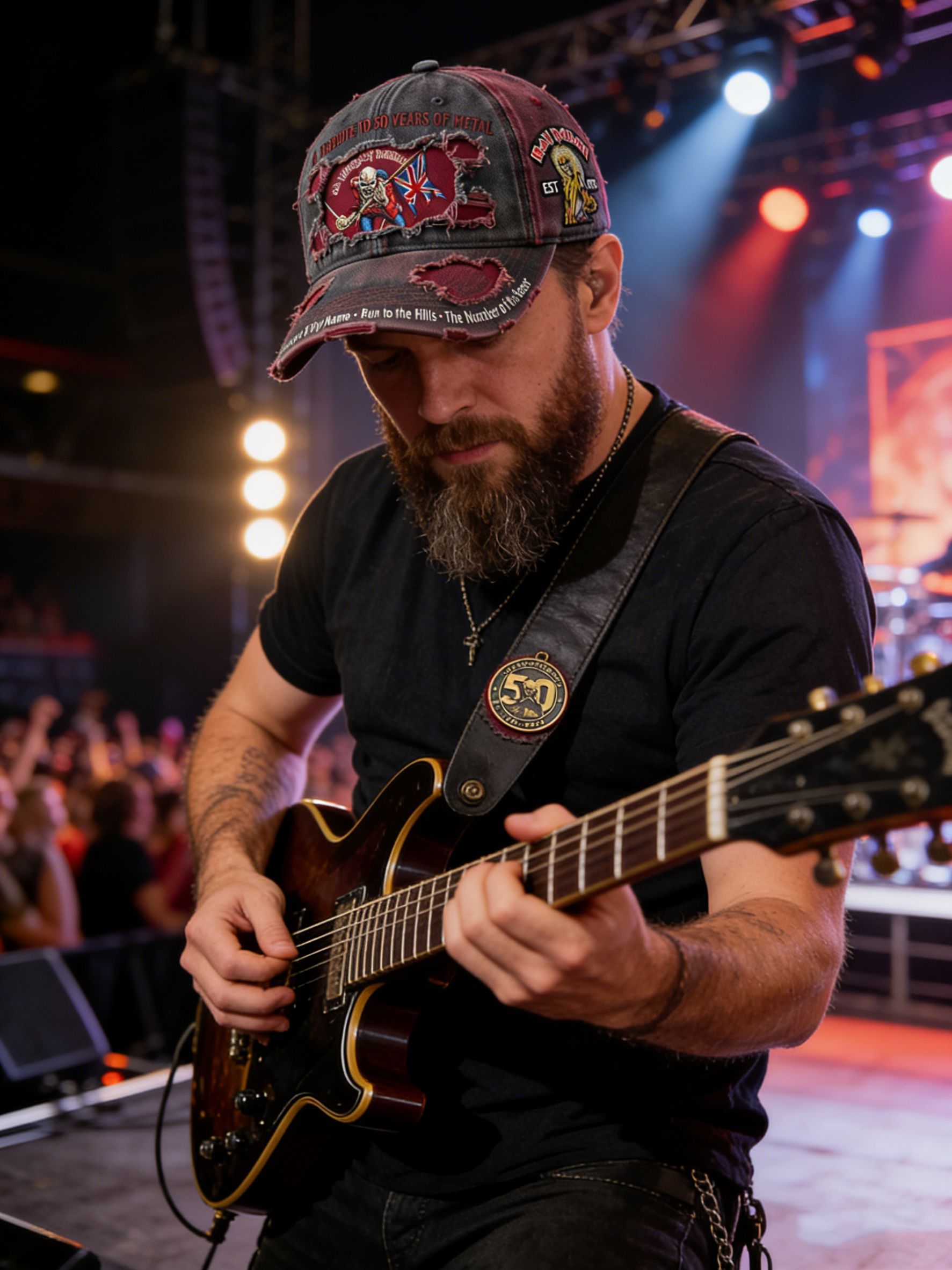Iron Maiden 50th Anniversary Tribute Cap