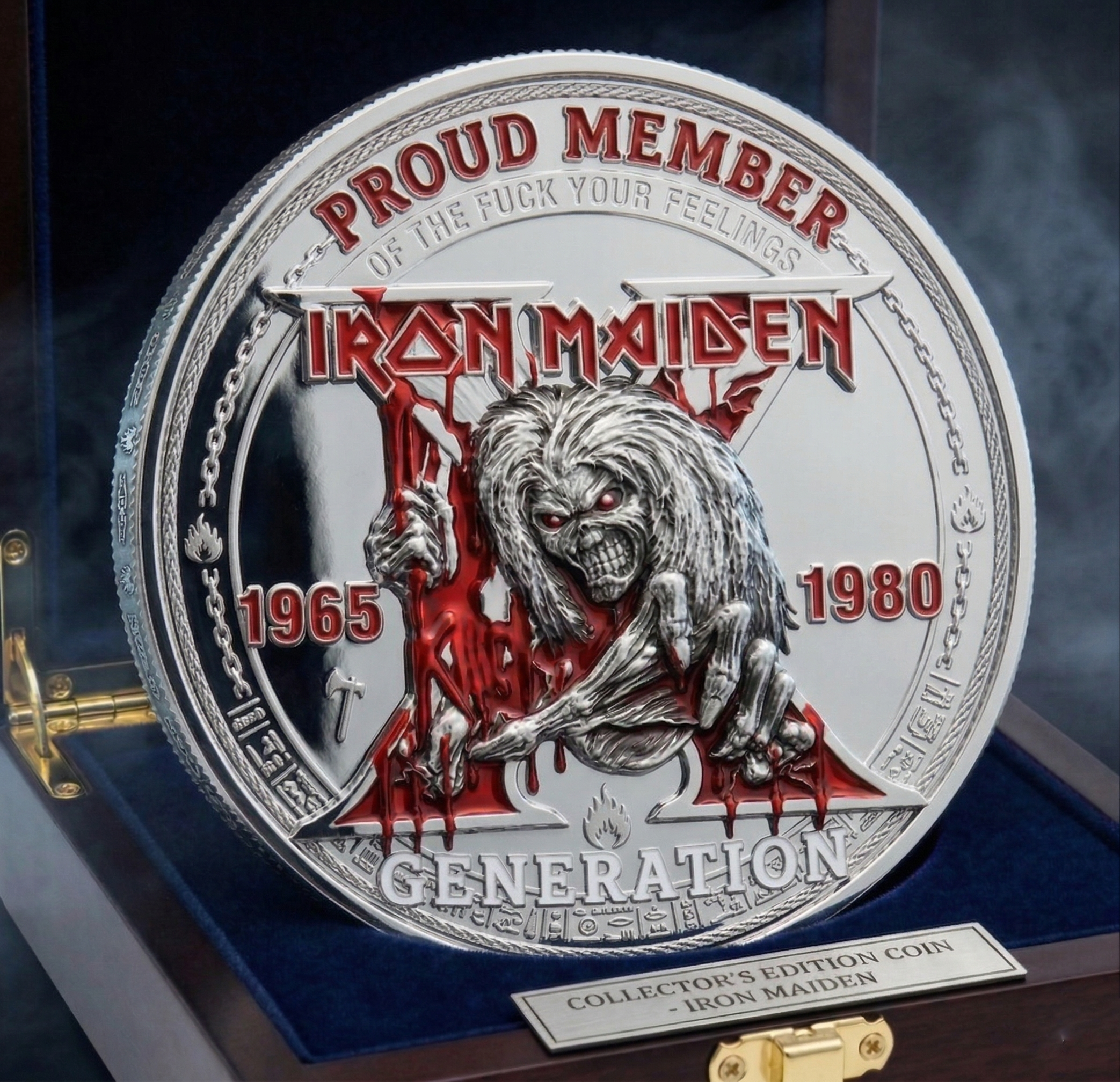  🎉Last Day 49% OFF-Iron Maiden 50th Anniversary Tribute coin