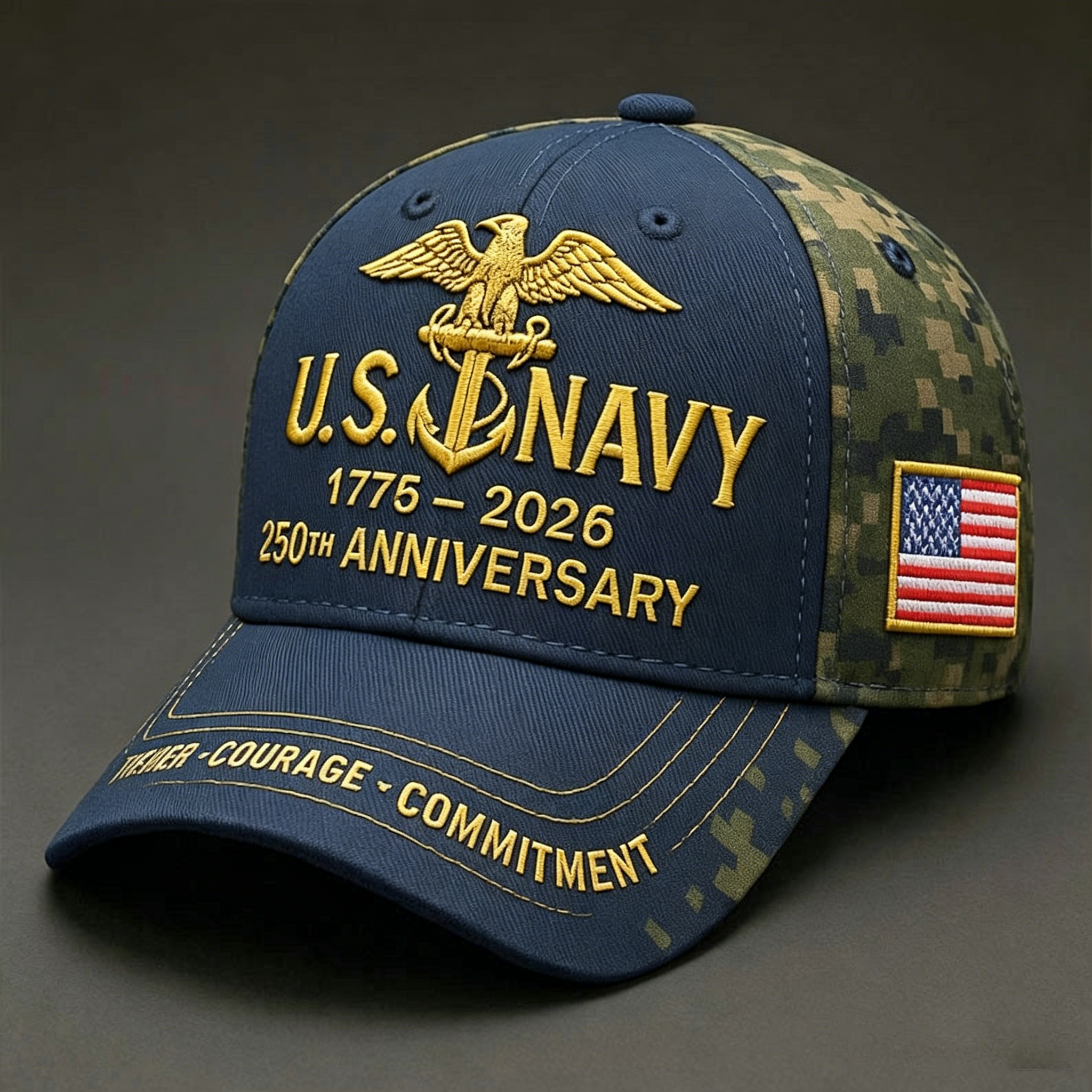 Last Day 49% OFF🔥Carry 250 Years of Honor: The 1776–2026 Limited Heritage Edition Cap.