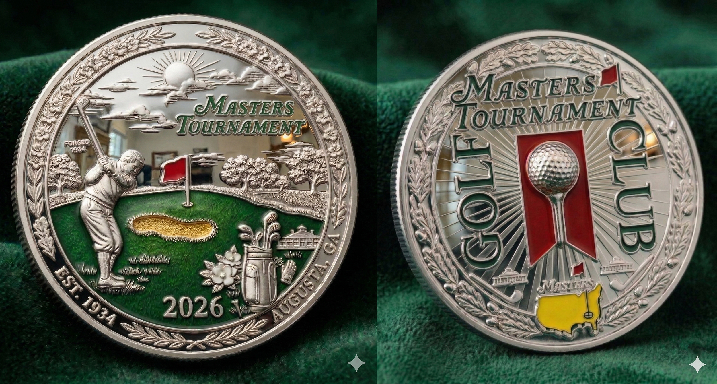 ⛳ LAST DAY 60% OFF – 2026 Masters Tournament Commemorative Coin