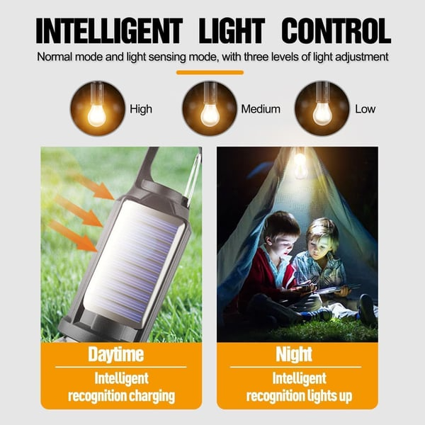 Last Day 49% OFF🔥2025 New Vintage Solar Rechargeable Hooked Camping Light