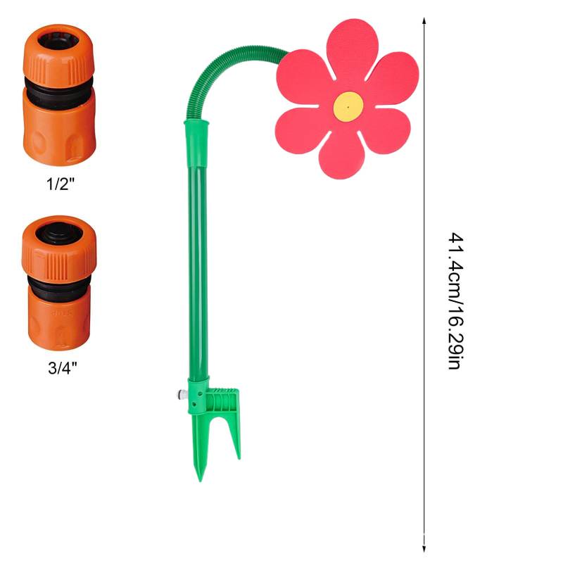 🔥Summer Hot Sale 49% OFF-🤣Crazy Dancing Flower Water Sprinkler