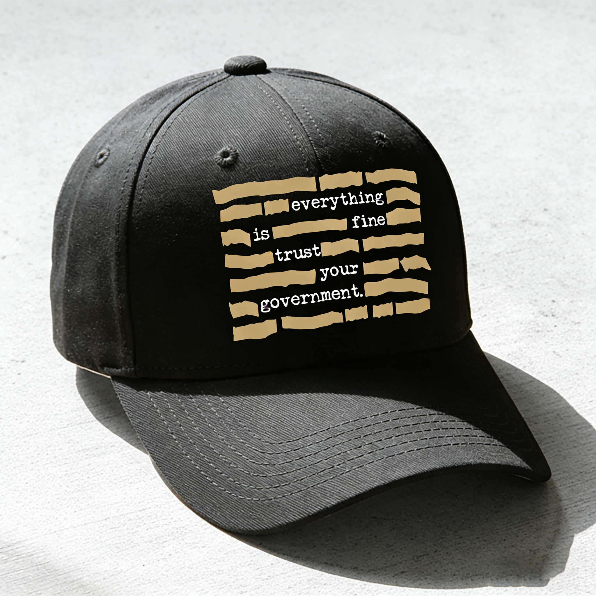 🎉Last Day 49% OFF -Say Nothing. Let the Hat Talk. 🖤