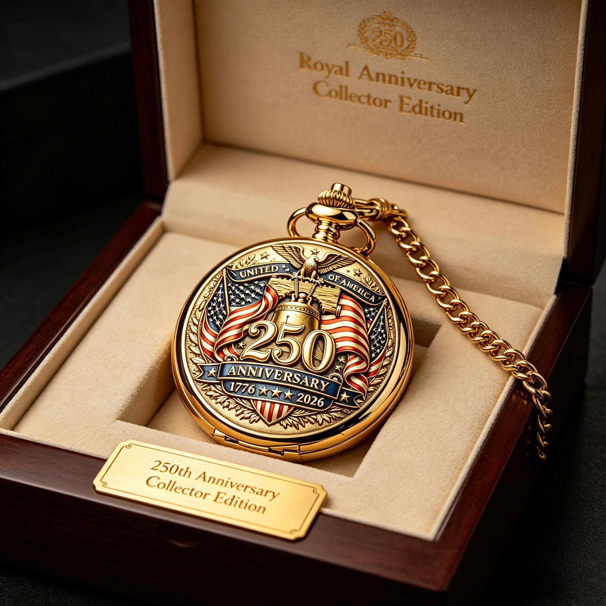 2026 Father’s Day Hot Sale 49% OFF🔥Limited Release: The 250th Anniversary "Spirit of Liberty" Pocket Watch is Here! （BUY 2 FREE SHIPPING)