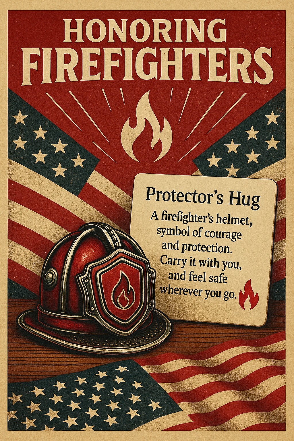 🔥HOT SALE - 49% OFF🔥Firefighter Helmet Pocket Hug