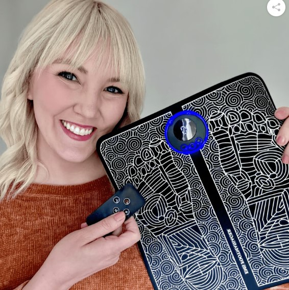 EMS Foot Massage Mat with Acupoints Stimulator