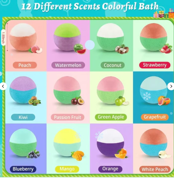 2026 New Upgrade - 🛁 Natural Bath Bombs for Kids with Mega Bubbles & Surprise Inside 🥚✨ $69.99 $34.95 discount Save 50%